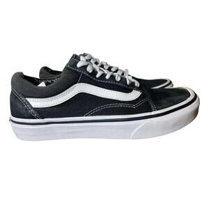 Vans OLD SKOOL Unisex suede Sneakers Mens Womens Skateboard Shoes low top size 7